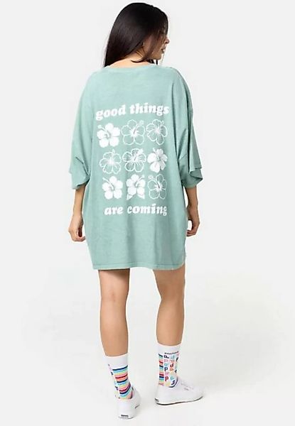 Worldclassca T-Shirt Worldclassca Oversized Print Flower T-Shirt lang Tee S günstig online kaufen