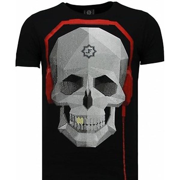 Local Fanatic  T-Shirt Skull Bring The Beat Strass günstig online kaufen