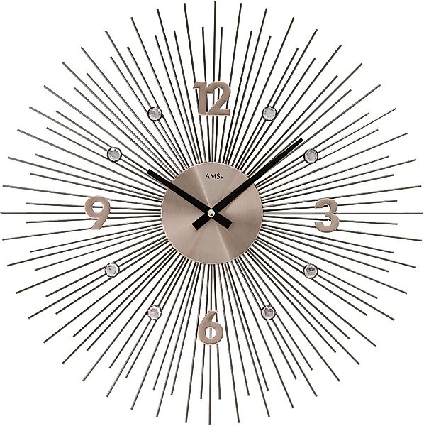 AMS Wanduhr W9610 (Quarzuhr,Wohnzimmer,Esszimmer,Küche,Arbeitszimmer,Büro,F günstig online kaufen