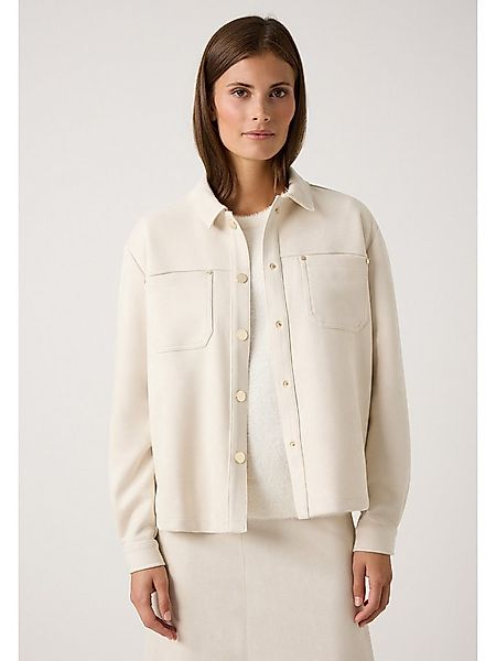 MORE&MORE Langarmbluse super softes Lederimitat günstig online kaufen