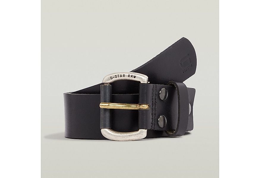G-STAR Ledergürtel Dast belt mit Nieten verstärkt günstig online kaufen