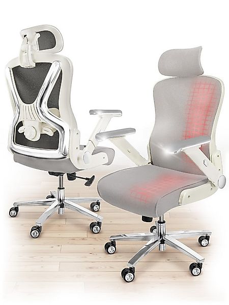 CLOUVOU Bürostuhl ergonomisch, Schreibtischstuhl bis 150 kg - Testsieger (P günstig online kaufen