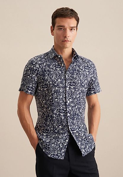 seidensticker Businesshemd "Slim" Slim 1/2 Kentkragen Floral günstig online kaufen