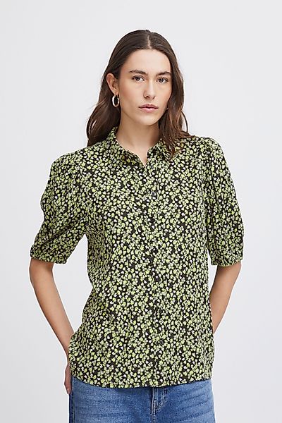 Ichi Kurzarmbluse IHAYA SH sommerliche Bluse günstig online kaufen