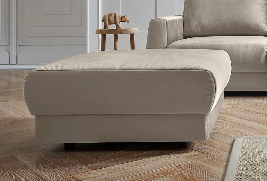 OTTO home Hocker "Hobro" in 3 Bezugsstoffen und vielen Farben, Design by Mo günstig online kaufen