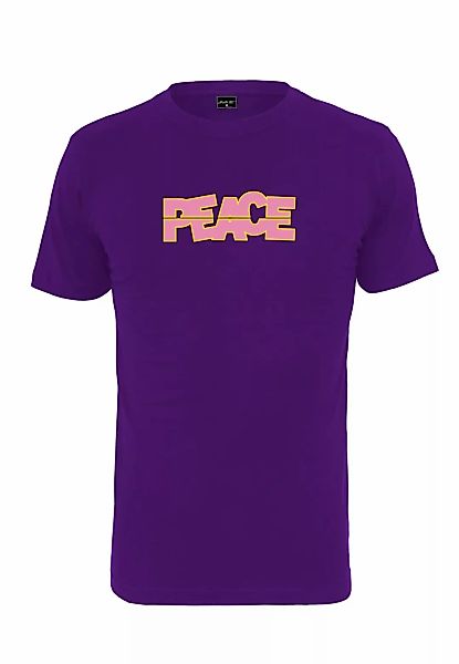 MisterTee Kurzarmshirt "MisterTee Damen Ladies Peace Tee", (1 tlg.) günstig online kaufen