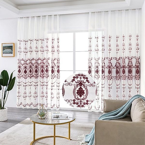 BYSURE Vorhang, Ösen (2 St), transparent, günstig online kaufen