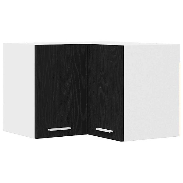 vidaXL Hängeschrank Riga Schwarze Eiche und Weiß 57 x 57 x 40 cm 884187 günstig online kaufen