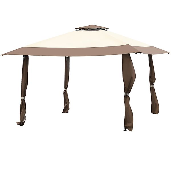 COSTWAY Faltpavillon Doppeldach UVP 50+, Pop-Up günstig online kaufen