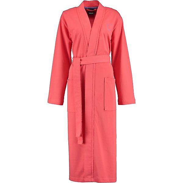 JOOP Damen Bademantel Kimono Pique - 1654 - Farbe: coral - 21 - XS günstig online kaufen