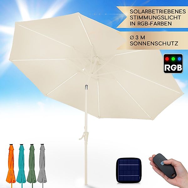 blumfeldt Sonnenschirm Blumfeldt Calais Sonnenschirm LED günstig online kaufen