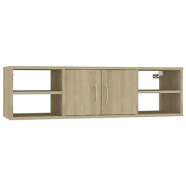 vidaXL Wandregal Sonoma-Eiche 102x30x29 cm Holzwerkstoff 806259 günstig online kaufen