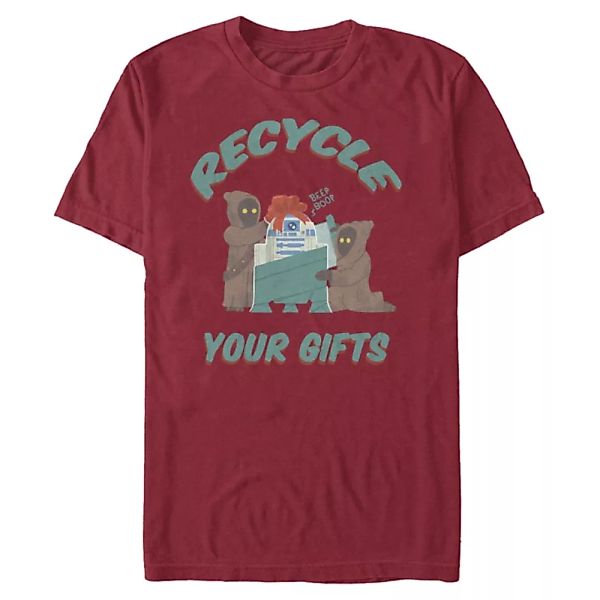 Star Wars - R2-D2 Jawa Recycle Gifts - Weihnachten - Männer T-Shirt günstig online kaufen