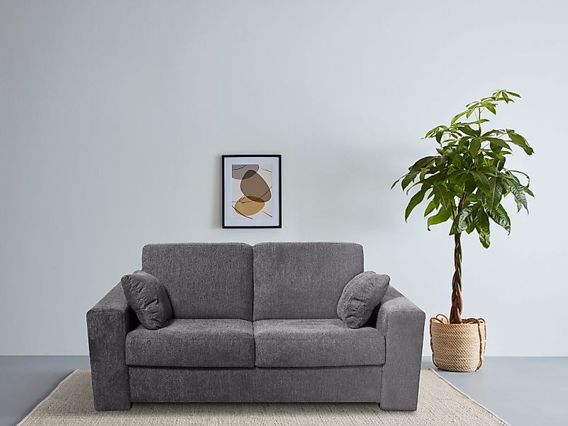 Home affaire 2-Sitzer »Roma Matratzenhöhe 14 cm« Dauerschlaffunktion, mit U günstig online kaufen