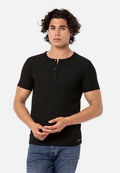 RedBridge T-Shirt Wallasey mit stylischer Knopfleiste günstig online kaufen