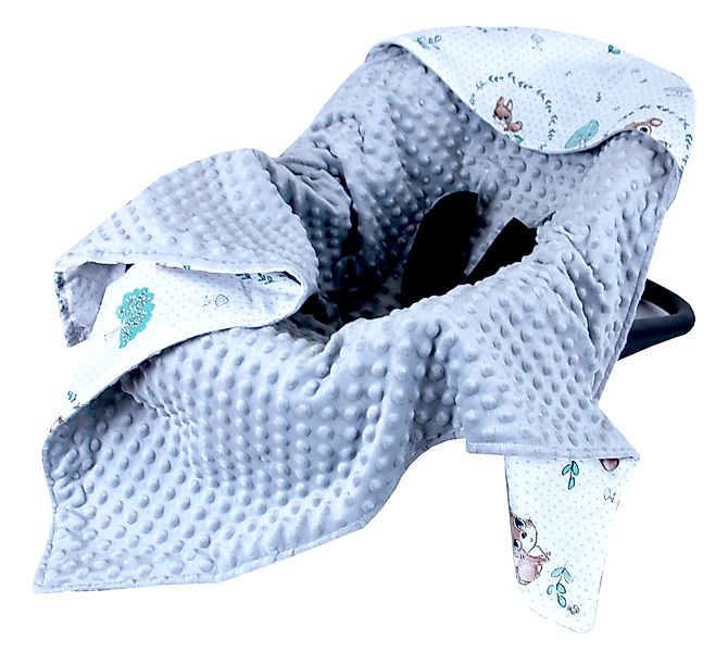 Einschlagdecke BabyLux Baby EINSCHLAGDECKE Babyschale 90x90 günstig online kaufen