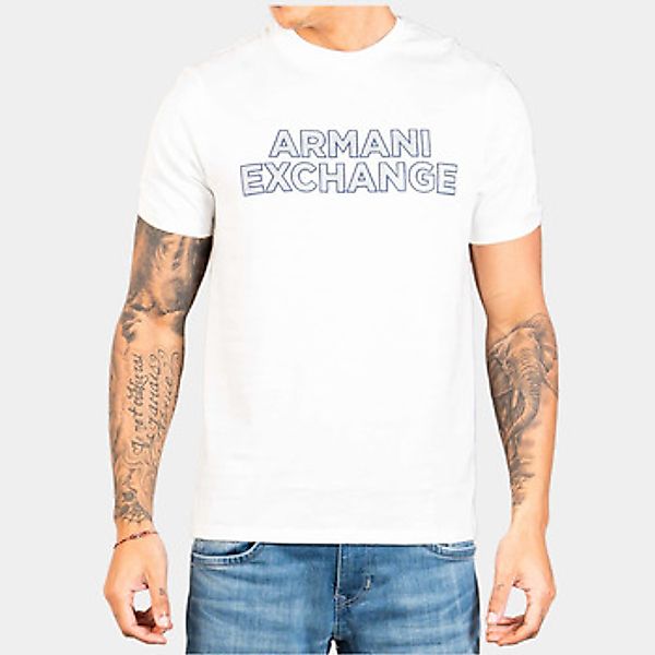 EAX  T-Shirts & Poloshirts T-shirt - off white günstig online kaufen