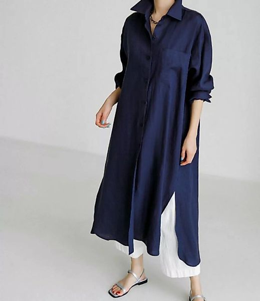RUZU UG Dirndl Damen Blusenkleid Maxikleid Petticoat-Kleid Dirndlbluse Long günstig online kaufen