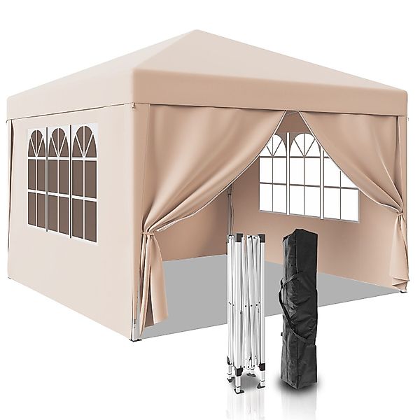GUNJI Faltpavillon Faltbare Gartenlaube 2*2/3*3 Wasserdichtes günstig online kaufen