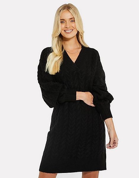 Threadbare Jerseykleid mit tollem Strickmuster günstig online kaufen