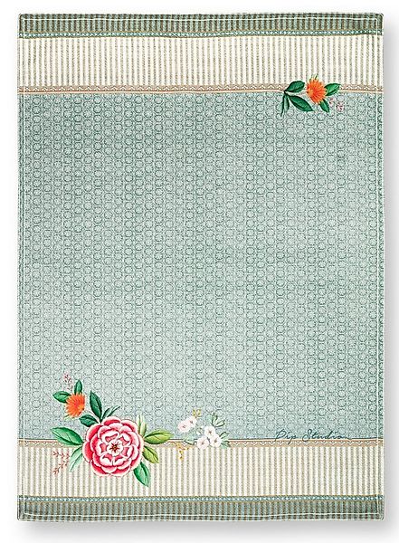 PiP Studio Geschirrtuch Blushing Birds Geschirrtuch Blue 50 x 70 cm günstig online kaufen