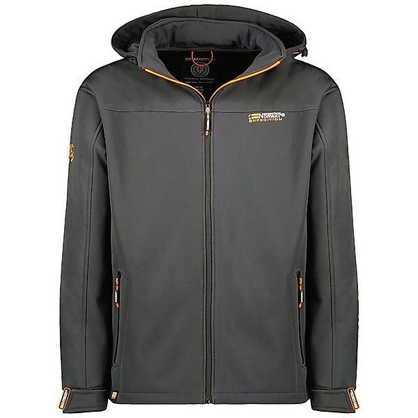 Geographical Norway Softshelljacke Herren Softshell mit abnehmbarer Kapuze günstig online kaufen