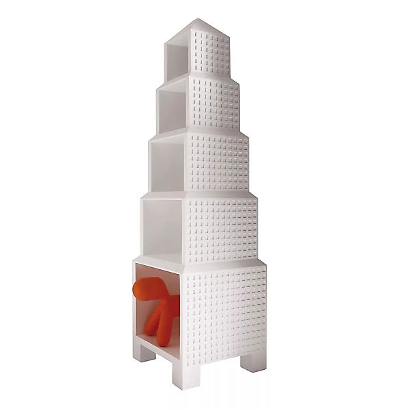 Magis - Me Too Downtown Regalturm - weiß/Polyethylen/LxBxH 51x54x183cm günstig online kaufen