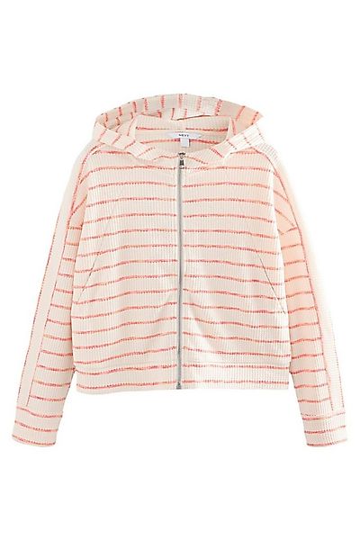 Next Kapuzenpullover Pullover mit Waffelstruktur und Reißverschluss (1-tlg) günstig online kaufen