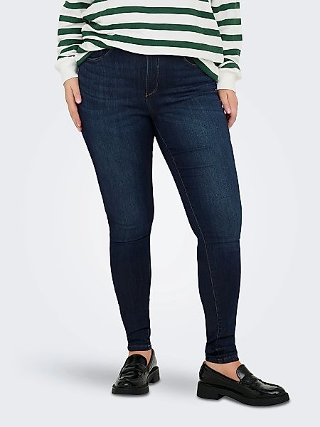 ONLY CARMAKOMA Skinny-fit-Jeans "CARTHUNDER LIFE P UP REG SK DNM BJ367" günstig online kaufen