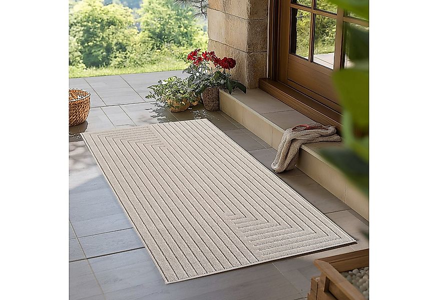 Teppium Teppich Skandinavischer 3D-Teppich, Rechteckig, Höhe: 5 mm, Indoor günstig online kaufen