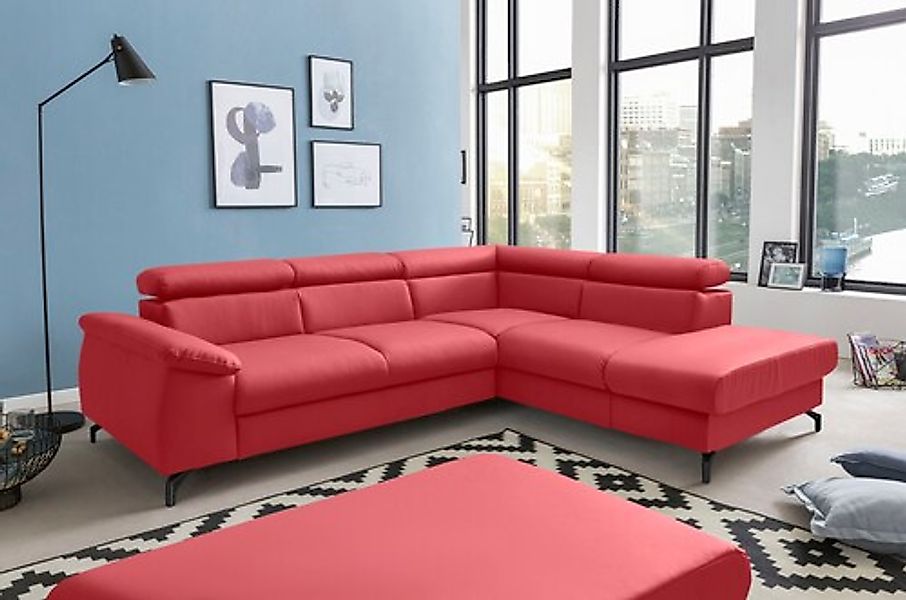 COTTA Polstergarnitur »Komaris L-Form«, (Set), Set bestehend aus: Ecksofa m günstig online kaufen