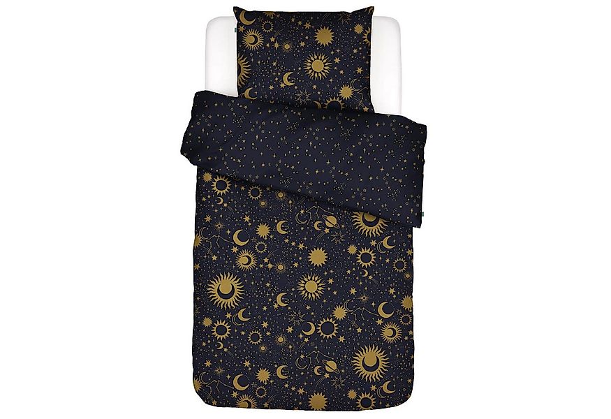 Essenza Bettwäsche Luna Nightblue, Baumwollmischung, 2 teilig, Planten, Ast günstig online kaufen