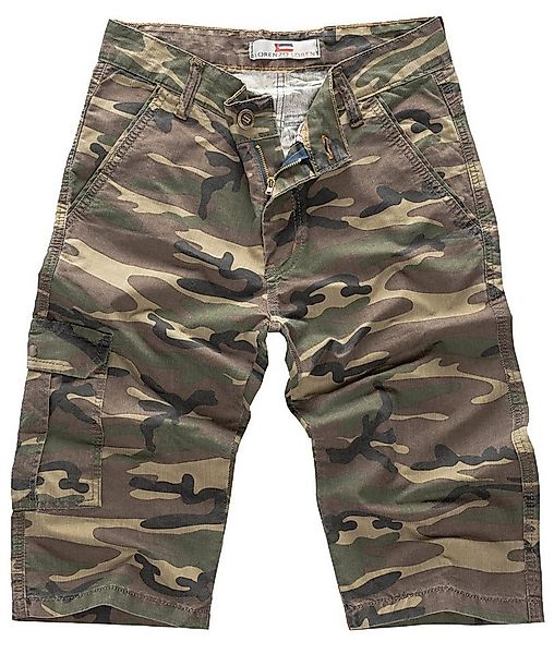 Lorenzo Loren Cargoshorts Herren Shorts Cargoshorts Camouflage LL-390 günstig online kaufen