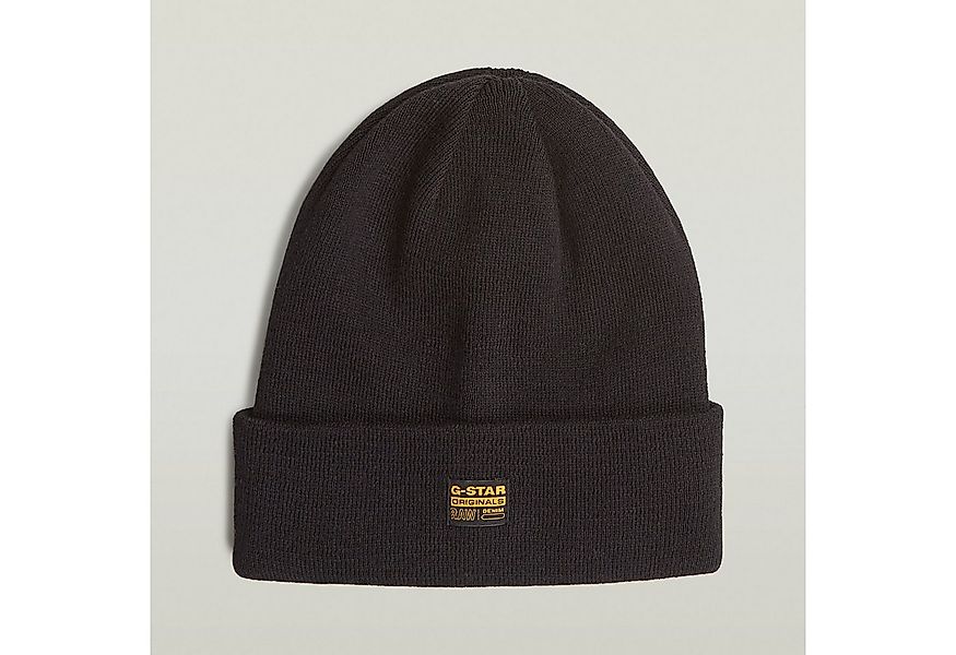 G-STAR Beanie Effo Long Beanie mit Aufnäher vorn günstig online kaufen