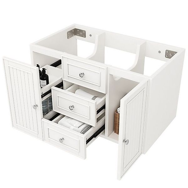 i@home Waschbeckenunterschrank Unterschrank, Badezimmerschrank, mit 3 Schub günstig online kaufen