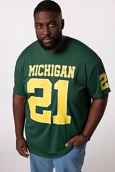 STHUGE T-Shirt T-Shirt Halbarm oversized Football Print günstig online kaufen