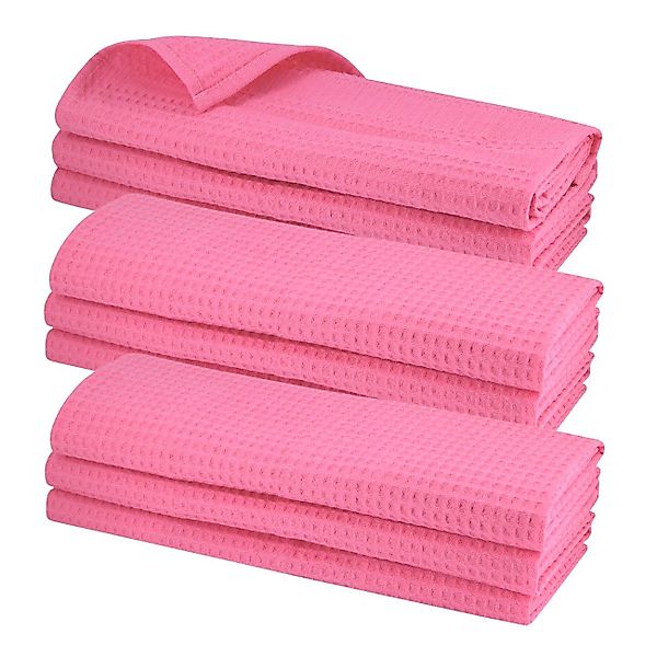 Engelland Geschirrtuch Poliertuch, (Vorteils-Set, 9-tlg., Waffel-Pique), günstig online kaufen