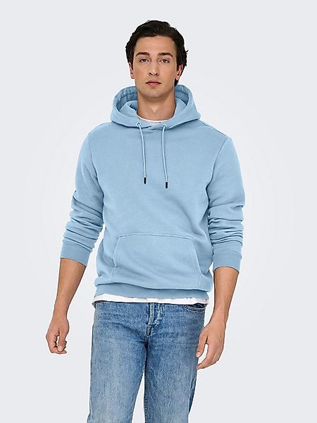 ONLY & SONS Kapuzensweatshirt ONSCERES HOODIE SWEAT NOOS Baumwollmischung, günstig online kaufen