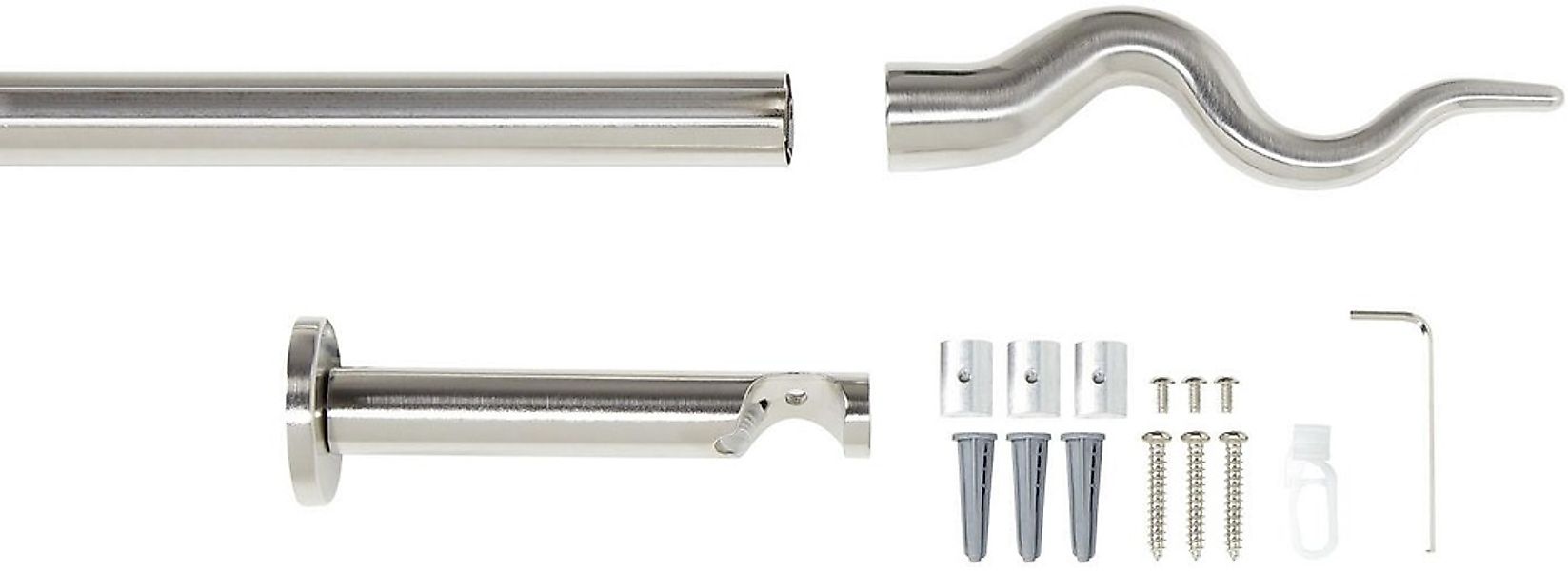 Good Life Innenlaufschiene "Sepa" Ø 20 mm 1 läufig-läufig Fixmaß günstig online kaufen