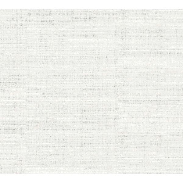 Livingwalls Tapete Uni Weiß 53 cm x 10,05 m AS-389721 günstig online kaufen