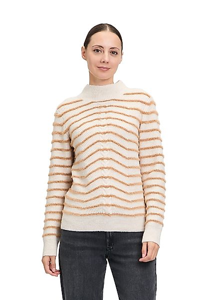 Betty&Co Strickpullover Damen Strickpullover mit Rundhalsausschnitt günstig online kaufen