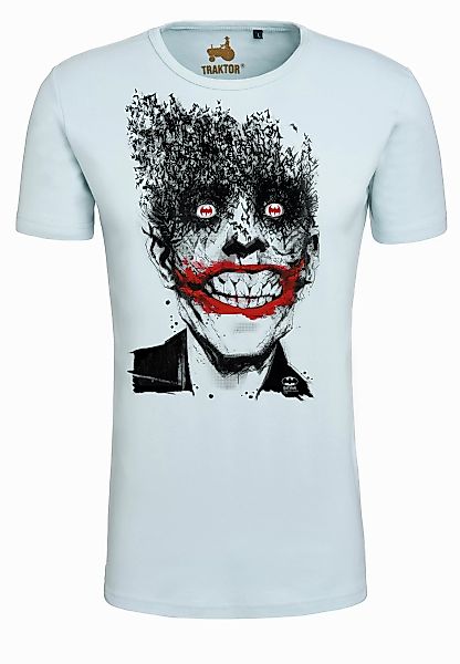 LOGOSHIRT T-Shirt "Batman - Joker Bats", mit trendigem Superschurken-Print günstig online kaufen