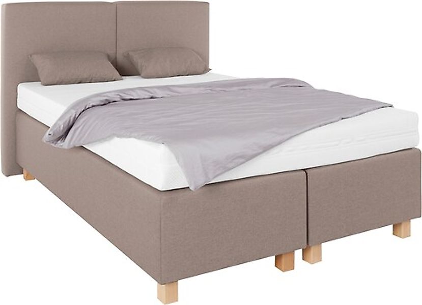 Westfalia Schlafkomfort Boxspringbett, inkl. Kaltschaum-Topper günstig online kaufen