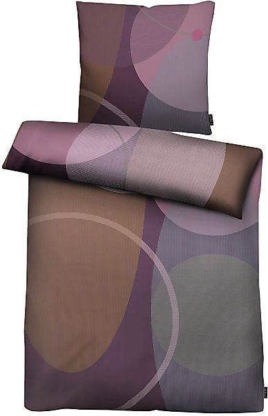 APELT Bettwäsche "Giro GOTS" 2 Stk. grafische Motive günstig online kaufen