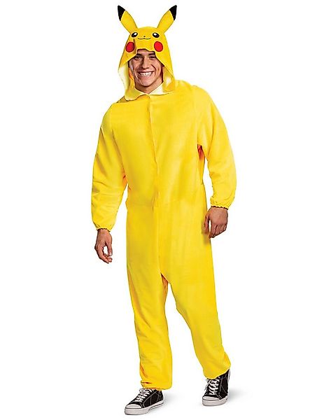 Disguise Kostüm Pokémon Erwachsenenkostüm Pikachu Overall gelb günstig online kaufen