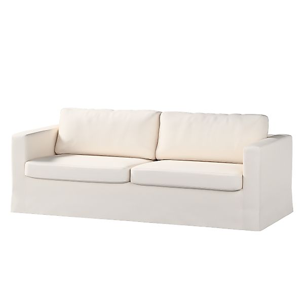 Bezug für Karlstad 3-Sitzer Sofa nicht ausklappbar, lang, naturweiß, Bezug günstig online kaufen