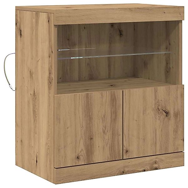 vidaXL Sideboard Braun 60 x 37 x 67 cm Holzwerkstoff 863028 günstig online kaufen