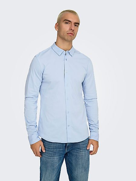 ONLY & SONS Langarmhemd ONSROBIN B/U günstig online kaufen