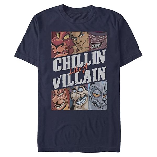 Disney Bösewichte - Gruppe Villains Chills - Männer T-Shirt günstig online kaufen