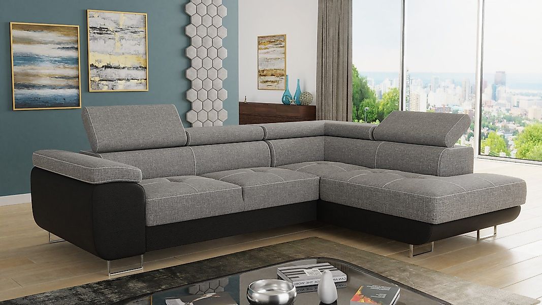 Sofnet Ecksofa Caris, mit Schlaffunktion und günstig online kaufen